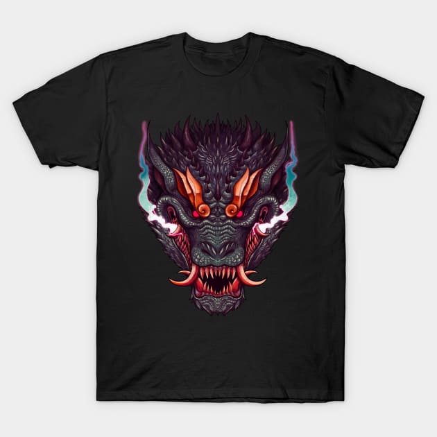 ONI (Dark) T-Shirt by Space Dragon